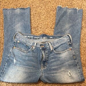 J Crew Demi  Bootcut Jeans (distressed)